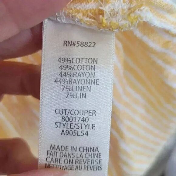 Max Studio Women's Yellow Smocked Babydoll Dress - Picture 5 of 12